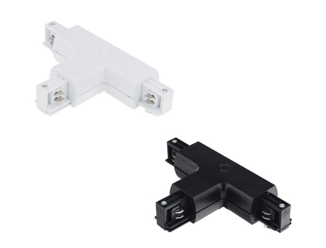 3 Fázový systém TRACK3 230V AC - Třífázová T spojka systému TRACK3, bílá - foto 1