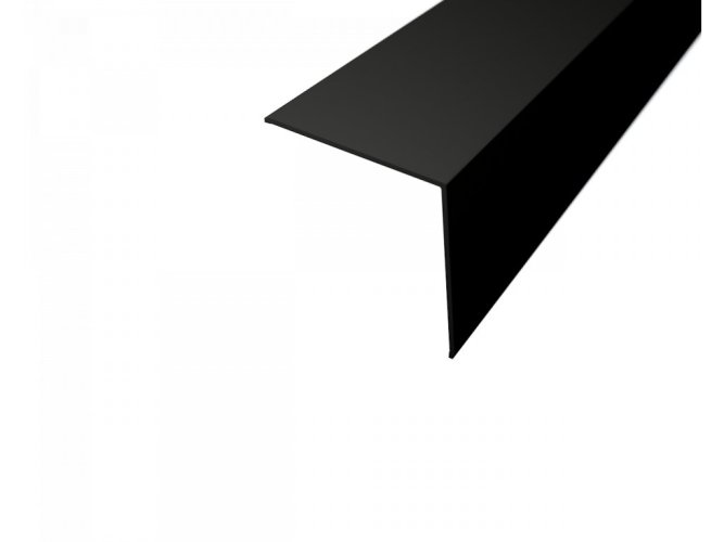 Difuzory a koncovky - Difuzor pro profil CORNER 5 hranatý, černý - foto 1