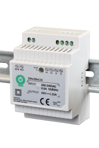Napájecí zdroje 12V - Napájecí zdroj na DIN lištu 30W 12V, DIN30W12 - foto 1