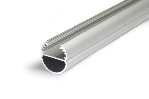 LED materiál a řízení - Hliníkový profil pro šatní skřín OVAL20, eloxovaný