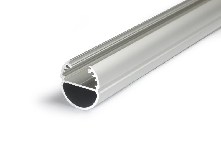 LED materiál a řízení - Hliníkový profil pro šatní skřín OVAL20, eloxovaný - foto 1