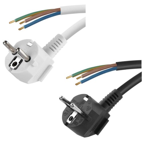 Vidlice, koncovky, flexo kabely - Flexo šňůra PVC 3x 1,0mm2, 3m - foto 1