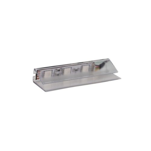 Osvětlení skleněných polic - RGB LED svítidlo pro osvětlení skleněných polic, 12VDC, IP20, 63x22x11 - foto 1