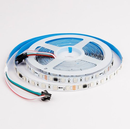 Digitální SPI jednotky - RGB SPI pásek 16W/m, 60LED, 24VDC, 10mm, IP20, SPI3N01N, Mi-Light - foto 1