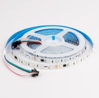 Digitální SPI jednotky - RGB SPI pásek 16W/m, 60LED, 24VDC, 10mm, IP20, SPI3N01N, Mi-Light