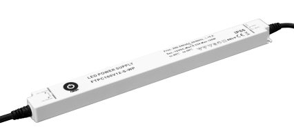 Napájecí zdroje 12V - 100W Voděodolný napájecí zdroj SLIM, FTPC100V12-S-WP, 12V, 8,3A, IP20