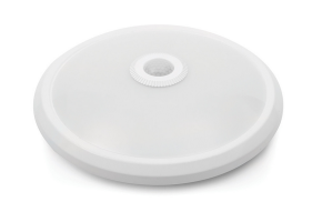 Kruhová - LED přisazené stropní svítidlo s PIR senzorem, 18W, 120°, IP20