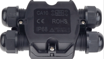 krabice a věnečky - Vodotěsná průběžná spojka, IP68, 450V, 24A, 0.5-4mm2, OP6645