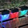 Solární - Modee Lighting LED solární nástěnná lampa 109 RGB, IP44, 4000K - foto 3