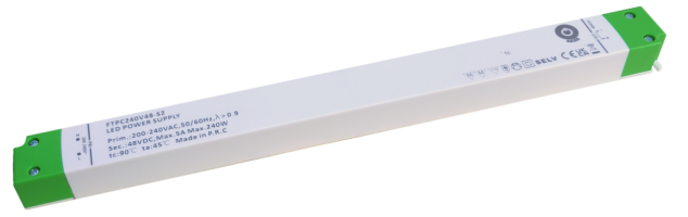 Napájecí zdroje 48V - 240W Nábytkový napájecí zdroj SLIM, FTPC240V48-S2, 48V, 5A, IP20
