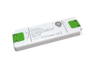 Napájecí zdroje 12V - 20W Nábytkový napájecí zdroj, FTPC20V12-C2, 12V, 1,67A, IP20