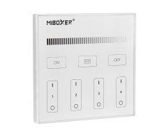 2,4Ghz Ovladače na stěnu - Dotykový panel pro jednotlivé LED,ovládání jasu, 4 zóny, T1, Mi-Light