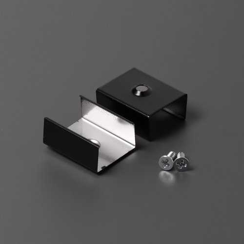 Úchyty, spojky, závěsný materiál - Montážní úchyt U4(2) černý, kónické uchycení, F1980002 - foto 1