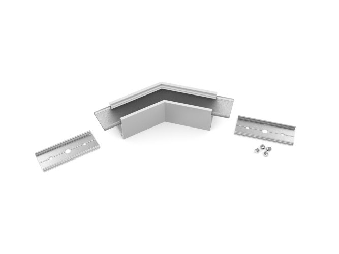 Úchyty, spojky, závěsný materiál - LINEA20 rohová spojka 135 st eloxovaná, C1890020 - foto 1