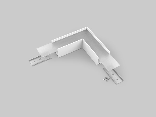 Úchyty, spojky, závěsný materiál - VARIO30-02 rohová spojka 90 st bílá, V4670001s - foto 1