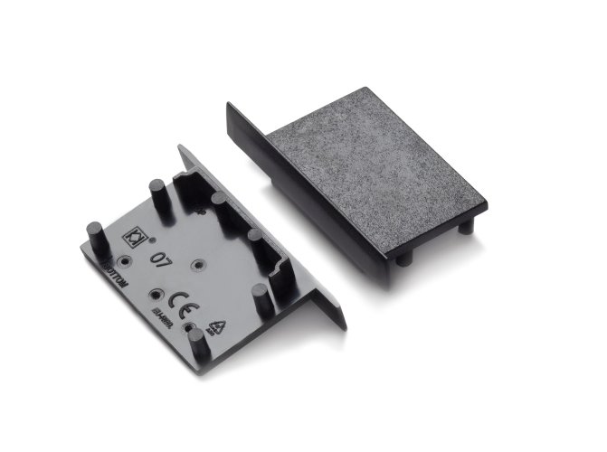 Difuzory a koncovky - Koncovka profilu VARIO30-07 černá, V4930002 - foto 1