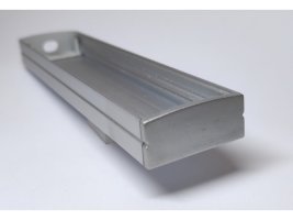 Difuzory a koncovky - Koncovka profilu Surface 3 plná, stříbrná