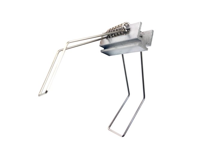 Úchyty, spojky, závěsný materiál - Úchyt RECESSED 4, kov - foto 1