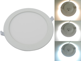 LED panely - Kulatý 24W CCT LED panel, nastavení barvy 3000-6500K, 2150Lm, 3 roky záruka, OP2593