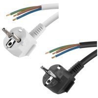 Vidlice, koncovky, flexo kabely - Flexo šňůra PVC 3x 0,75mm2, 3m