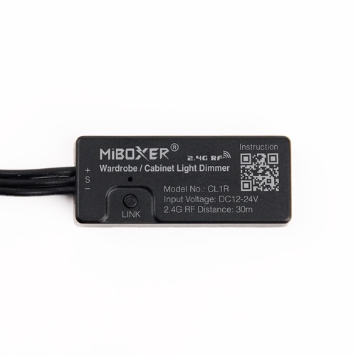 Mini jednotky - Stmívač LED osvětlení pro šatníky a skříně, DC12-24V, 2.4GH, IP20, CL1R, Mi-light - foto 1