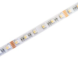 Barevné LED pásky - RGB, RGBW, RGB+CCT - RGBW LED pásek 4v1, 14,4+4,8W/m, RGB+bílá, 12mm, PROFI, 12V, IP20, 60LED/m, 5050, 4000K