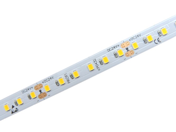 Jednobarevné LED pásky 12V, 24V, 230V - LED pásek 12W/m, 120LED/m, PROFI, 24V, IP20, SMD2835, záruka 5 let - foto 1
