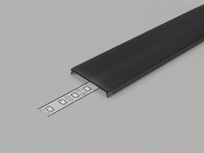 Difuzory a koncovky - Difuzor C9 click, nacvakávací, černý - foto 1