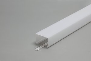 Difuzory a koncovky - Difuzor E9 click, nacvakávací, mléčný