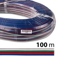 Dvojlinky, RGB a CCT kabely - Čtyřžilový kabel, 4x0,8mm2