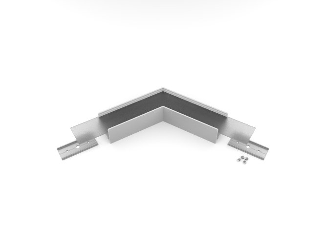 Úchyty, spojky, závěsný materiál - VARIO30-02 rohová spojka 120 st stříbrná, V4690020s - foto 1