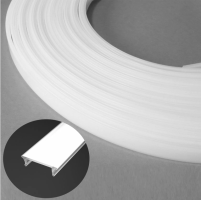 Difuzory a koncovky - Flexibilní silikonový difuzor type 3, mléčný, 1m/2m/20m/50m