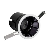 Vestavné svítidla - 9W RGB + CCT antireflexní svítidlo downlight, Zigbee 3.0 + RF 2.4GHz, COB LED, IP20,  FUT078ZR, Mi-Light