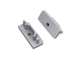 Difuzory a koncovky - Koncovka s otvorem profilu SURFACE14 stříbrná, A2970040