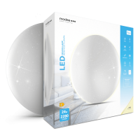 Kruhová - Modee Lighting LED stropní svítidlo, S-A104, 24W, 2280lm, 4000K, CRI >80, IP20, hvězdný efekt