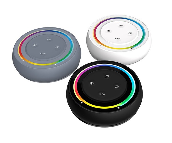 2,4Ghz Ovladače (RGB+CCT, stmívače) - Jednokanálový ovladač RAINBOW pro RGB+CCT pásky, 2.4GHz, S2, Mi-Light - foto 1