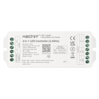 Power jednotky - POWER LED přijímač 2v1 pro Jednobarevné/CCT pásky, Boxer, 2,4Ghz, 12-48VDC, 20A, Mi-light, PR2
