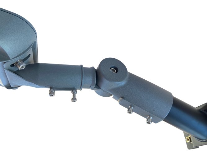 Pouliční LED lampy - Kloubový adaptér 40mm na 60mm pro pouliční svítidla - foto 1