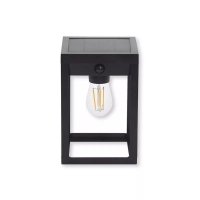 Solární - LED solární nástěnná lampa Asalite, IP44, 2W, 3000K, senzor pohybu, ASAL0302