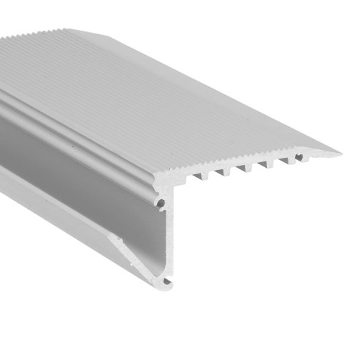 Schodišťové profily - LED schodišťový profil UP-BOLD12, stříbrný, K - foto 1