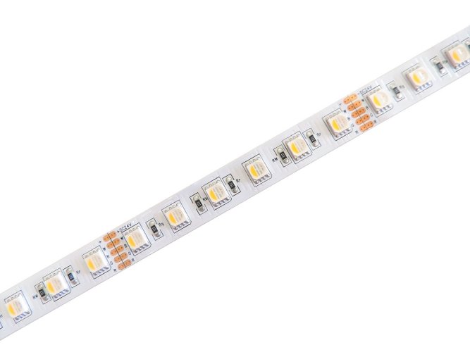 Barevné LED pásky - RGB, RGBW, RGB+CCT - RGBW LED pásek 4v1, 17,25+5,75W/m, RGB+bílá, 12mm, PROFI, 24V, IP20, 72LED/m, 5050 - foto 1