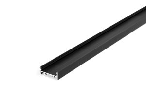 Systém Vario30 - LED profil VARIO30-01 přisazený, černý elox, ACDE-9/TY