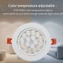 Vestavné svítidla - 9W stropní svítidlo downlight RGB+CCT, RF 2.4GHz, FUT062, Mi-Light - foto 14