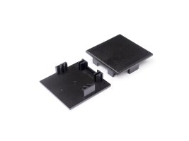 Difuzory a koncovky - Koncovka profilu PHIL53 černá, 63640002