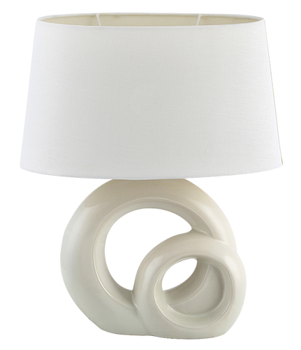 Stolní lampy - Stolní lampa Rabalux 4518 Tory krémová, E27 1x MAX 60W, IP20 - foto 1