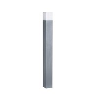Sloupková - Zahradní svítidlo - sloupek výška 80cm, E27, šedá