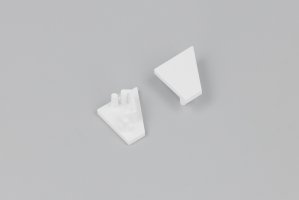 Difuzory a koncovky - Koncovka profilu CORNER10.V2, bílá, J6999901