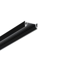 Přisazené - Hliníkový profil přisazený SURFACE14.V2, černý, EE7F/Y