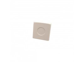 Difuzory a koncovky - Koncovka profilu RECESSED 10, šedá