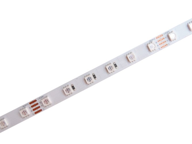 Barevné LED pásky - RGB, RGBW, RGB+CCT - LED pásek RGB 10mm 14,4W/m, PROFI, 24V, IP20, 60LED/m, SMD5050, 5let záruka - foto 1